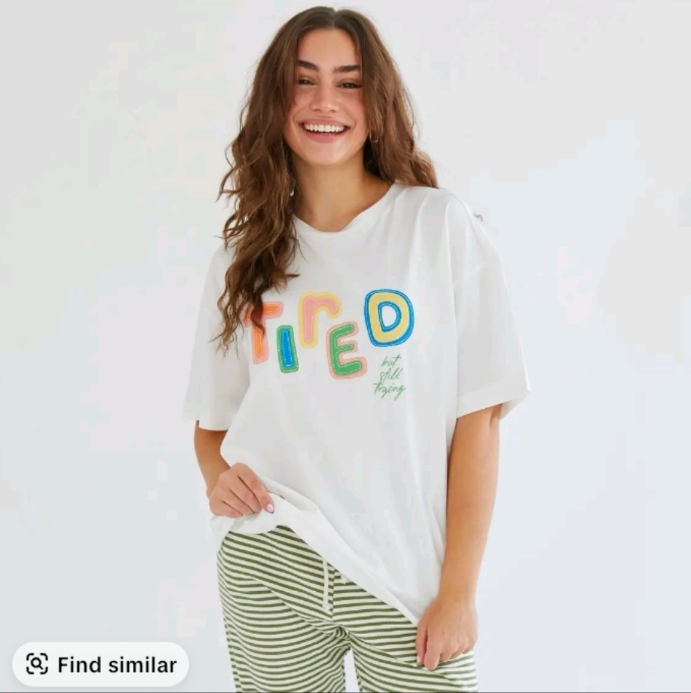 See The Way I See Tired But Still Trying Tee 4X